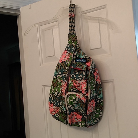 KAVU Rope Pack Sling Crossbody Bag Backpack NWOT - Picture 12 of 14